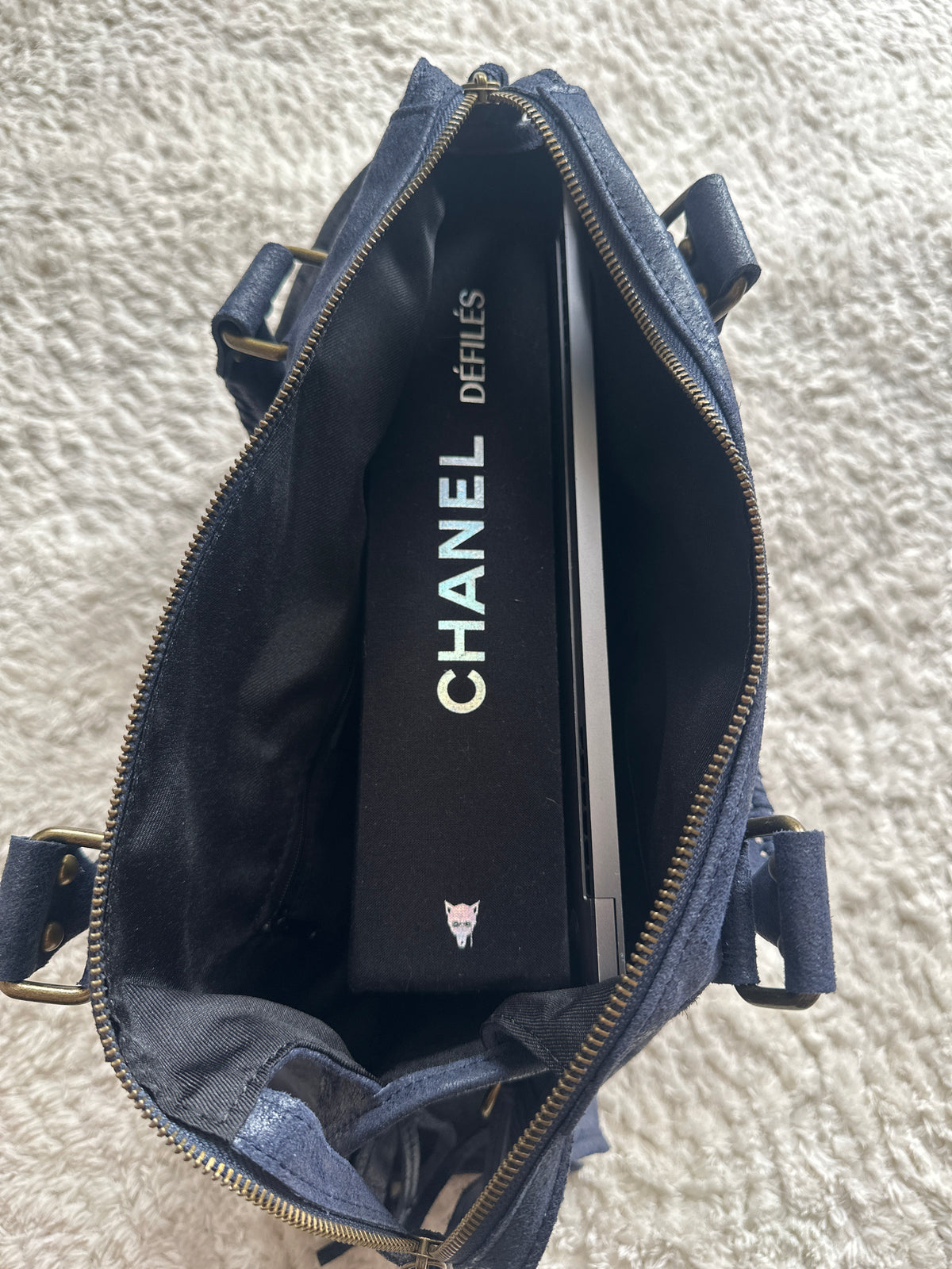 City bag L - Navy