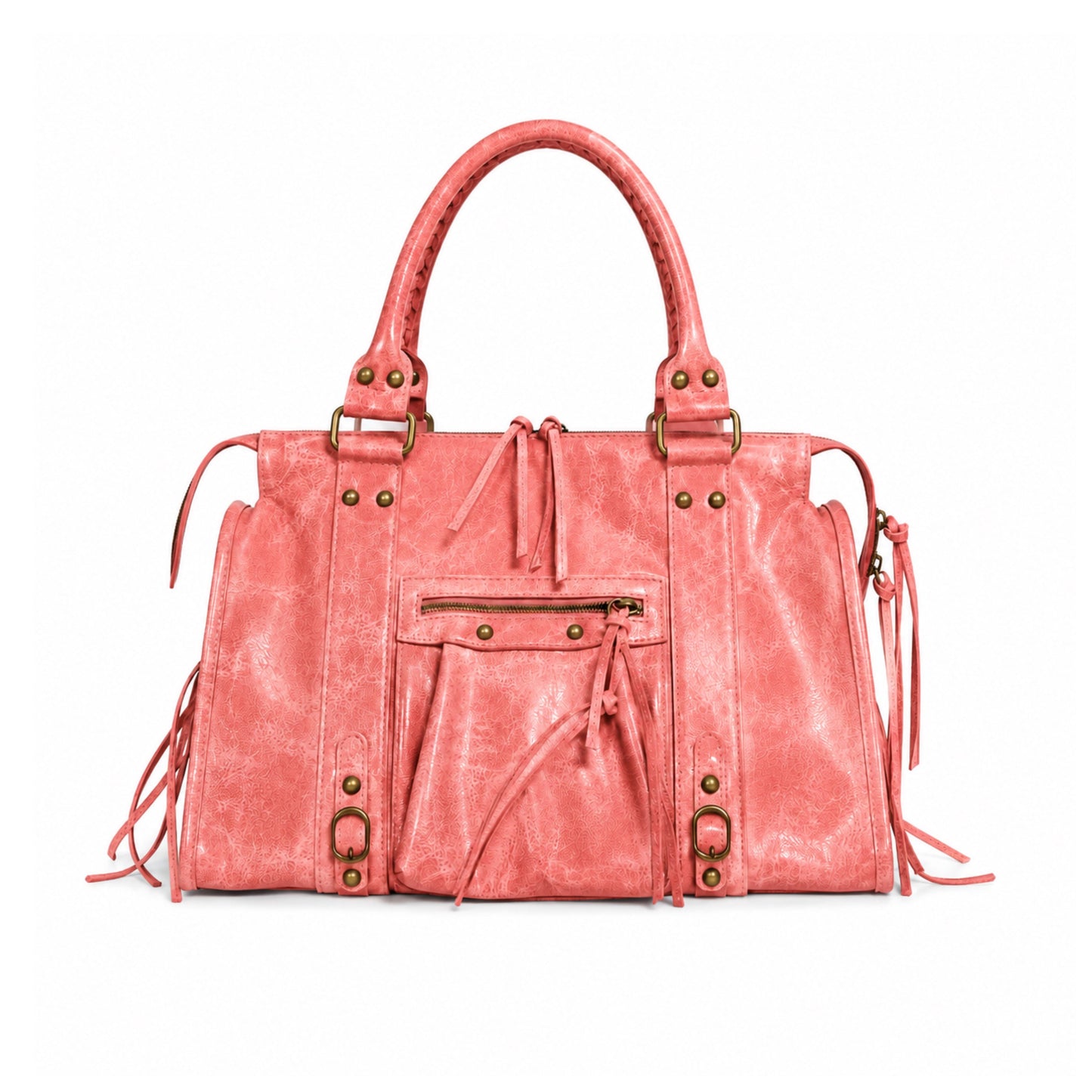 PRÉCOMMANDE EXPÉDIÉ 28/08- Édition limitée: Sac city L glossy - corail