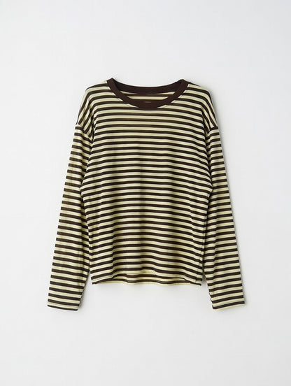 Lola geel/bruin t-shirt