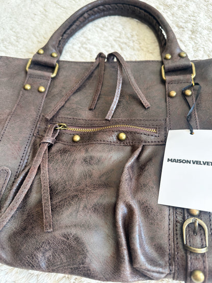 Sac City - Marron chocolat