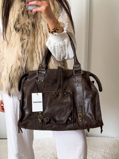 Sac City - Marron chocolat