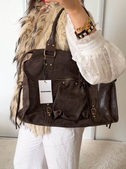 Sac City - Marron chocolat