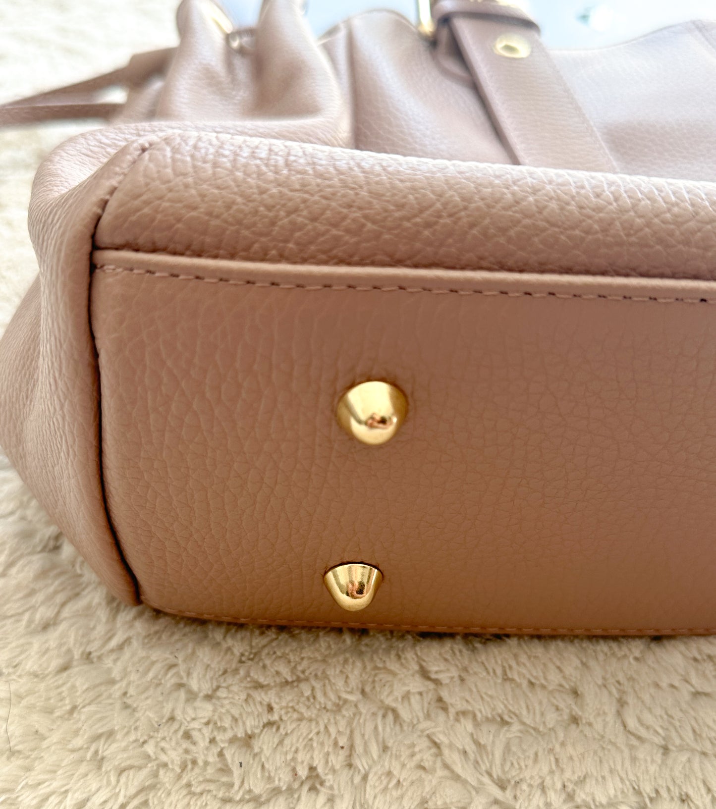 Stockholm Bag L - Old Rose Grained