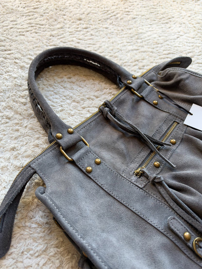 Sac City - Grey suede
