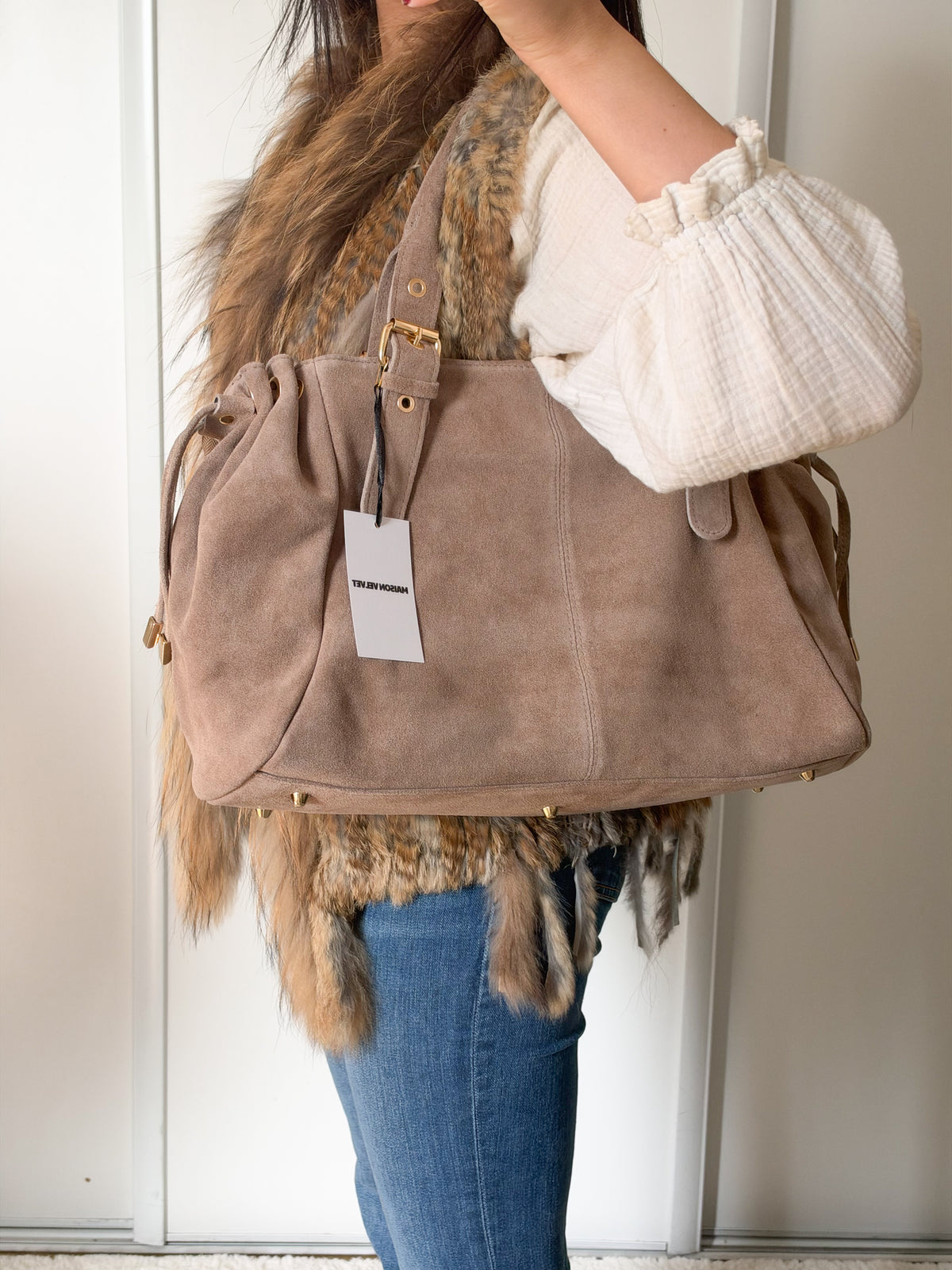 Sac Stockholm L - Taupe