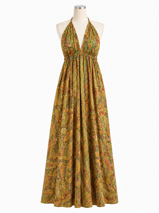 Maia Dress - Khaki