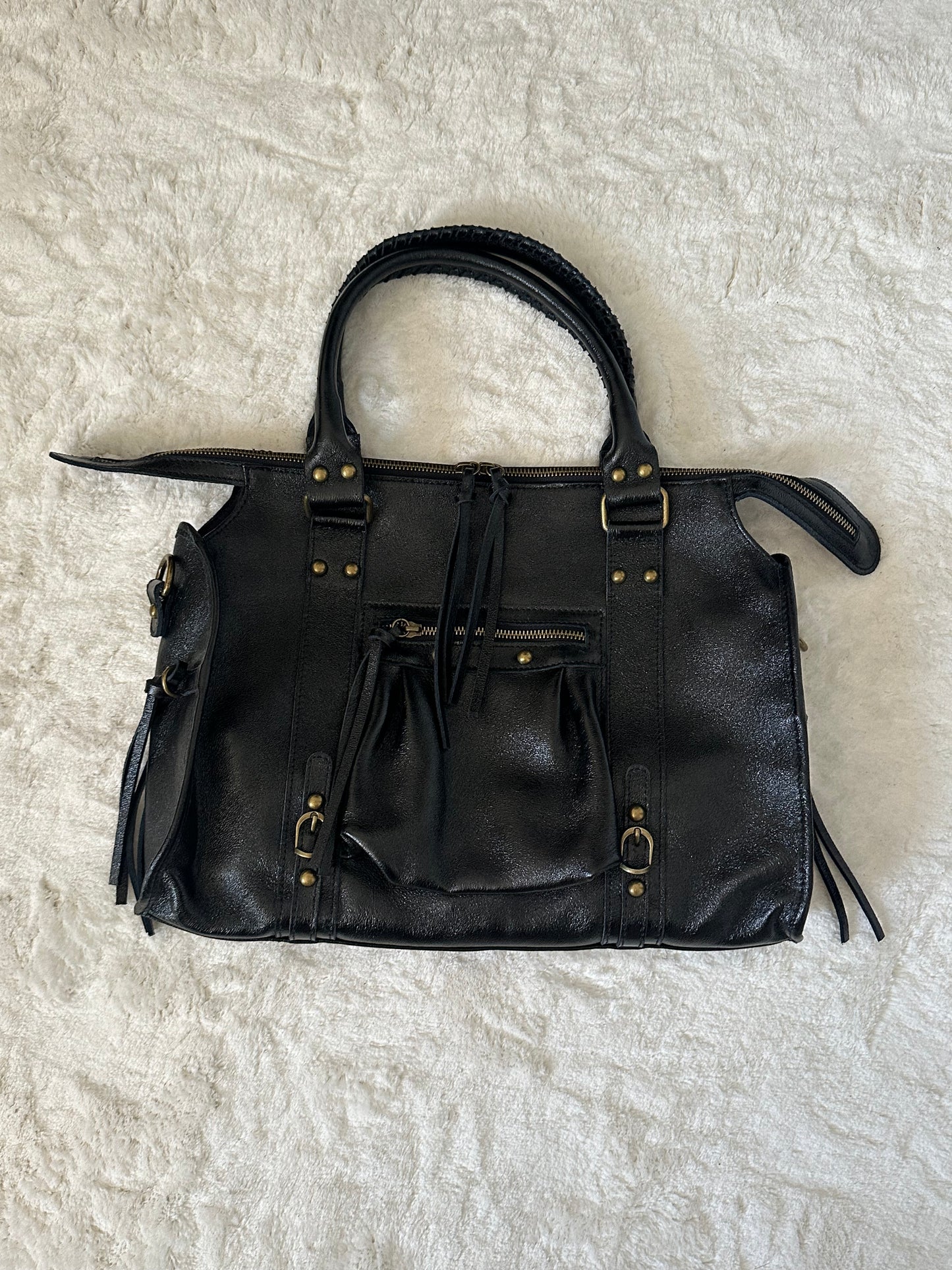 Sac City L - Iridescent Black