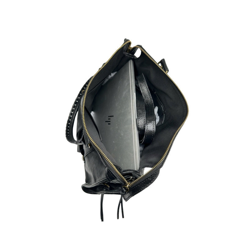 Sac City L - Iridescent Black