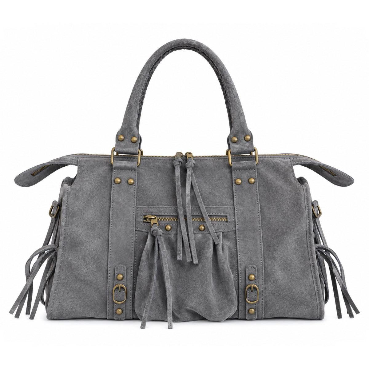 Sac City - Grey suede