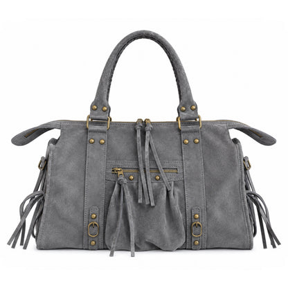 Sac City - Grey suede