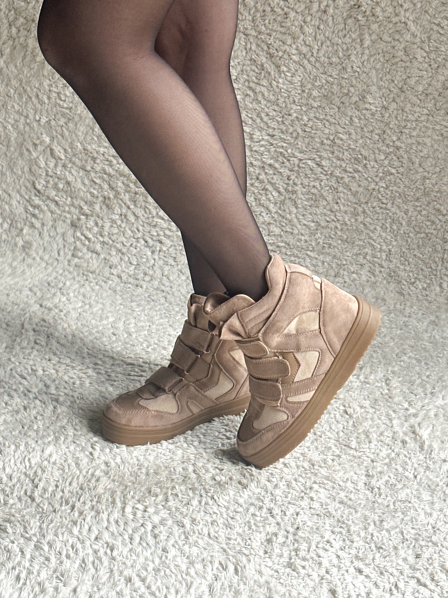 Stardom Wedge Sneakers