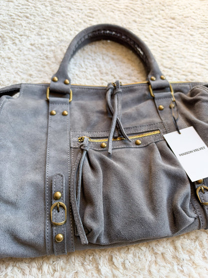 Sac City - Grey suede
