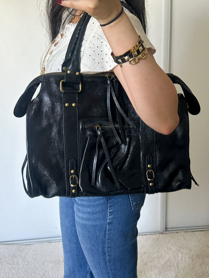 Sac City L - Iridescent Black