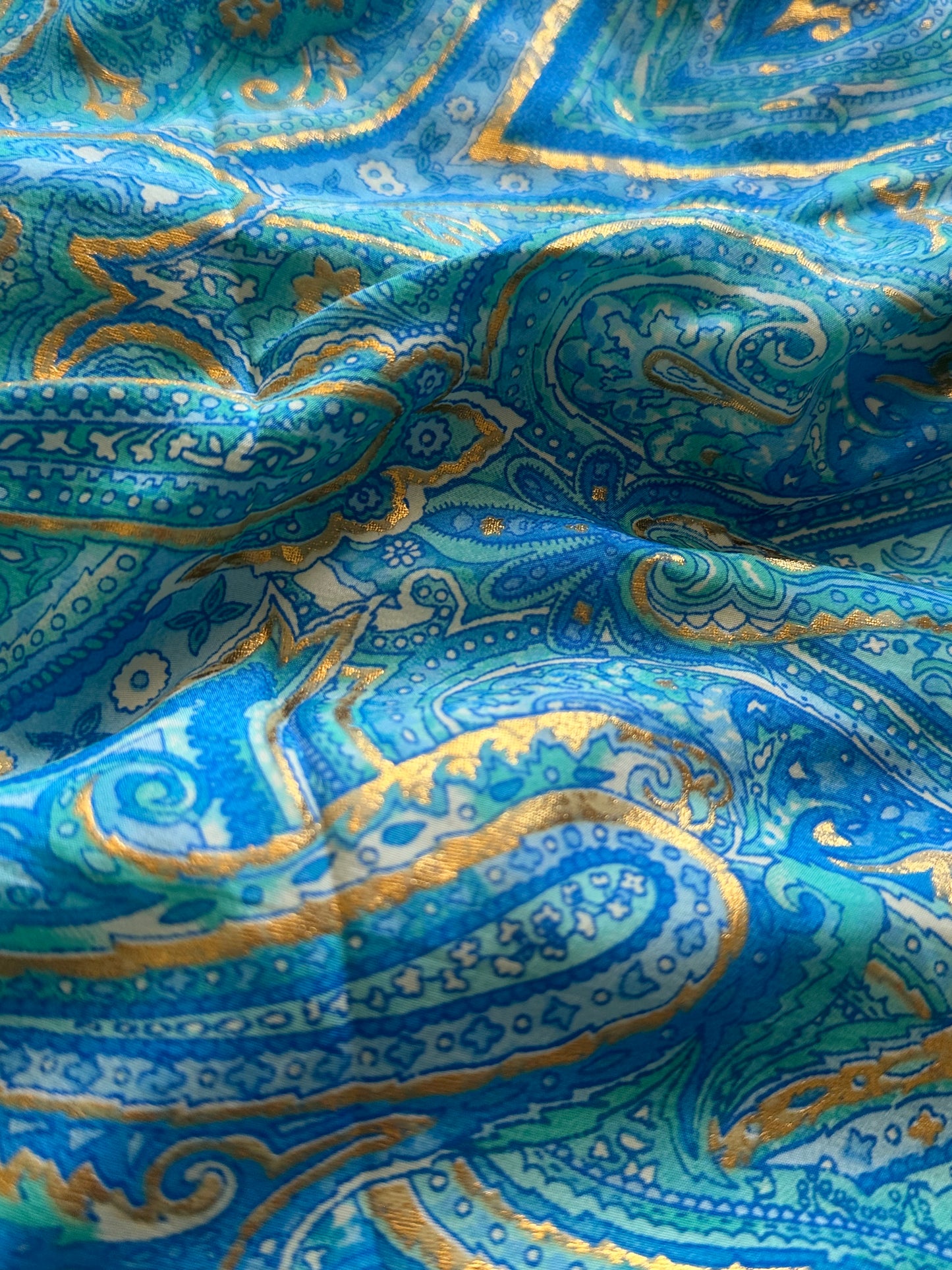 Boho jurk - 2 tinten blauw