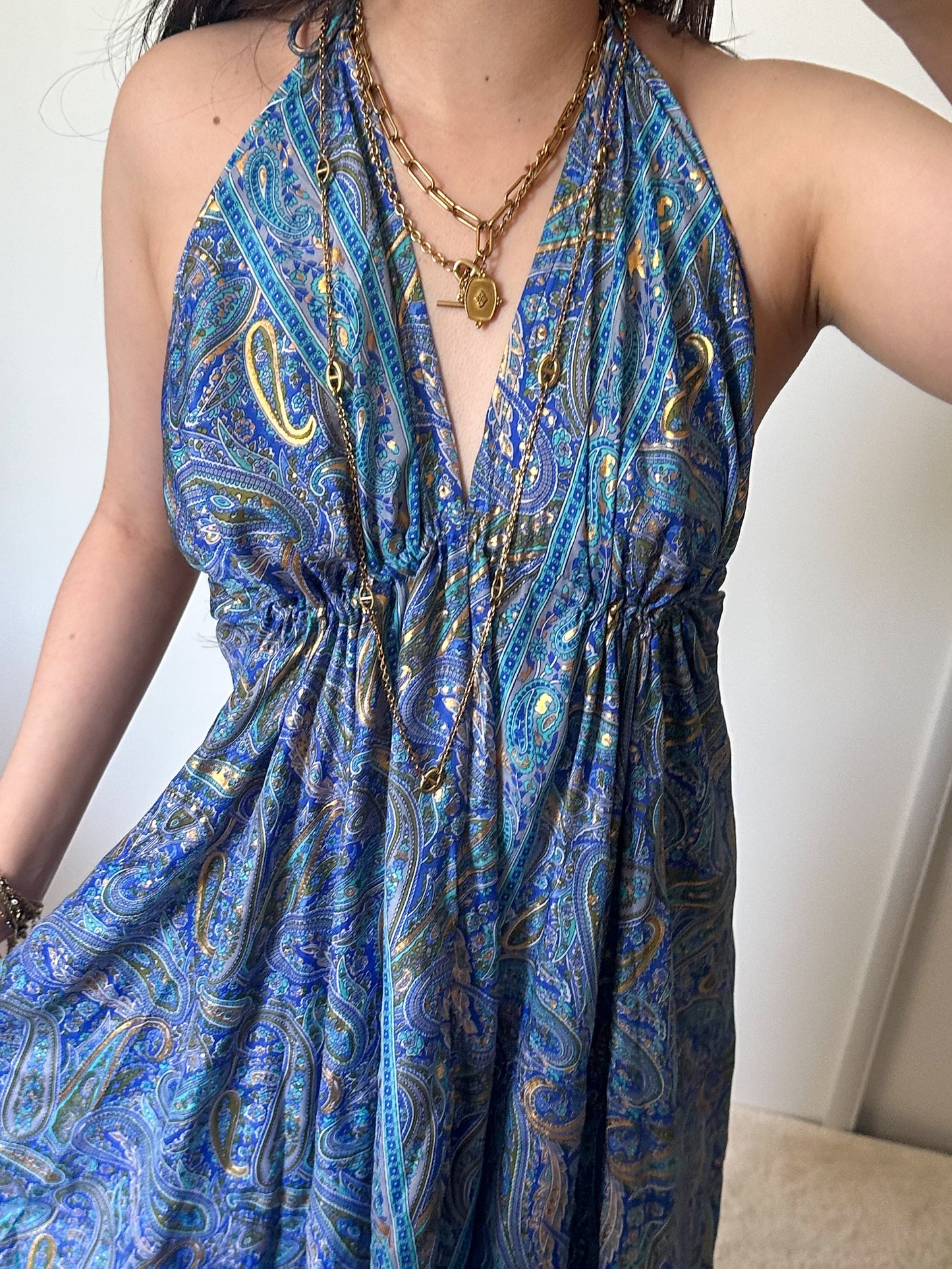 Jurk Maia - Marineblauw