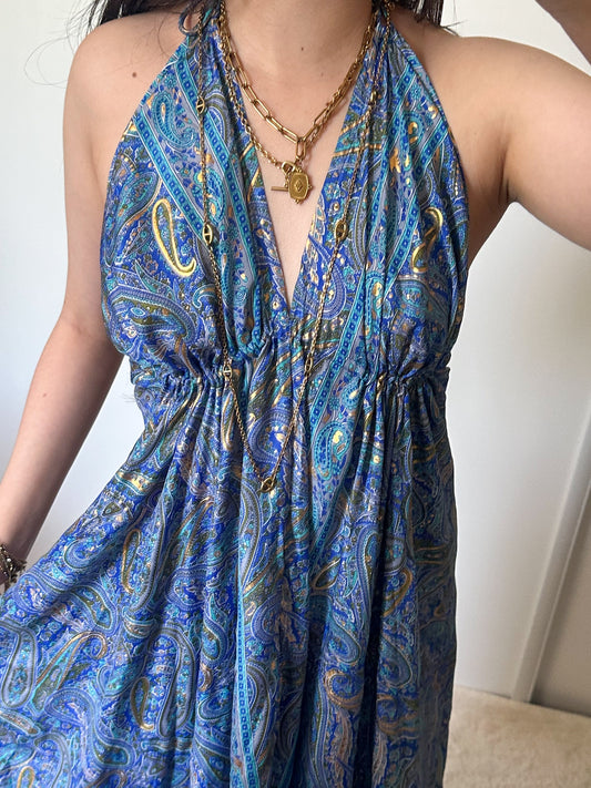 Maia Dress - Navy