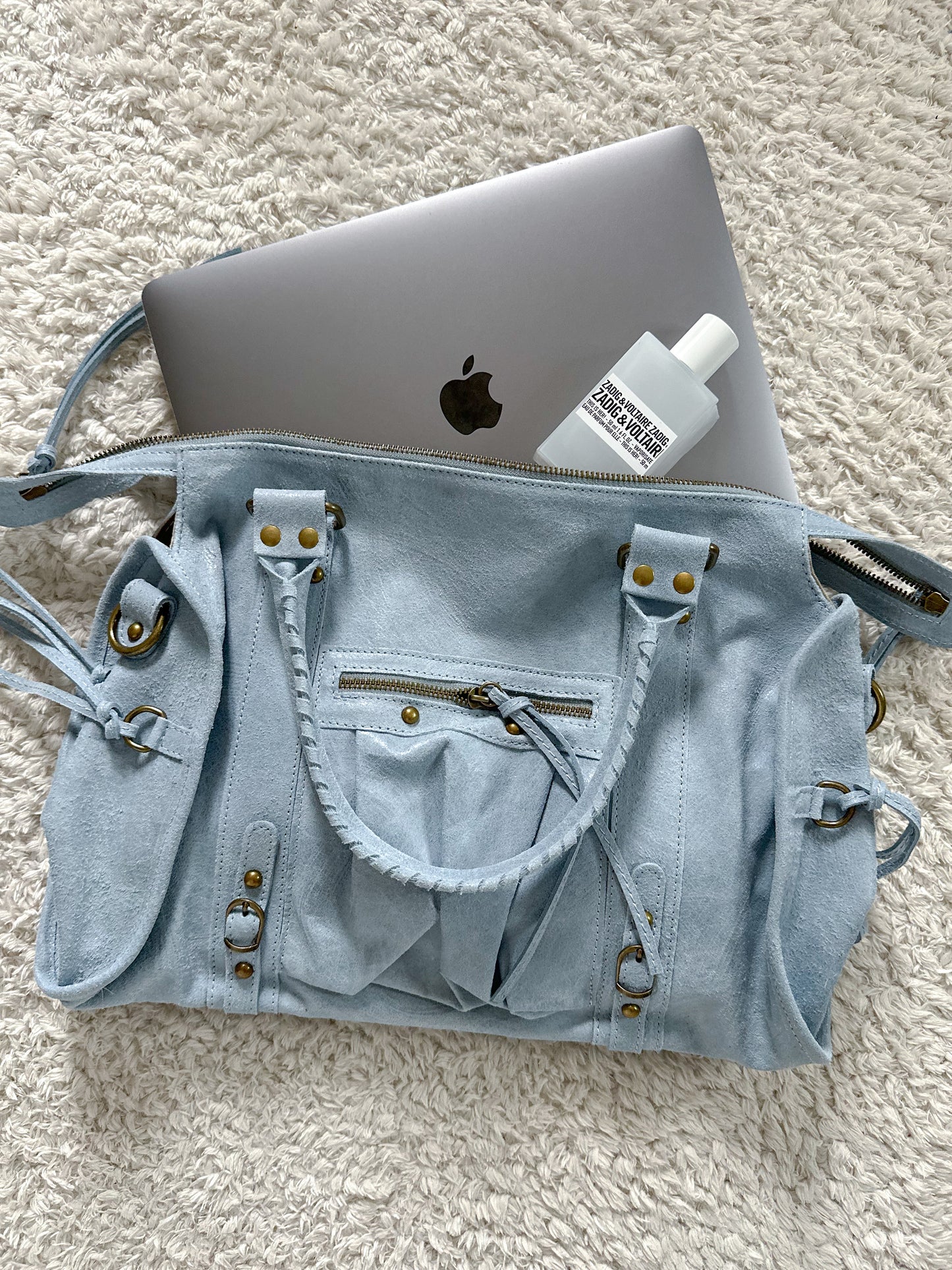 Sac City L - Bleu ciel