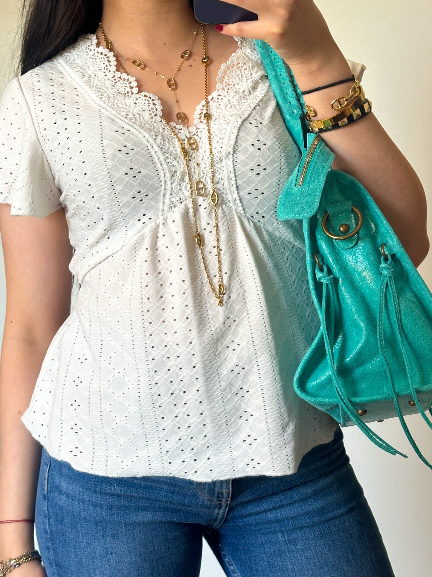 Pre-order 08/28: Limited Edition: Glossy City Bag L - Turquoise