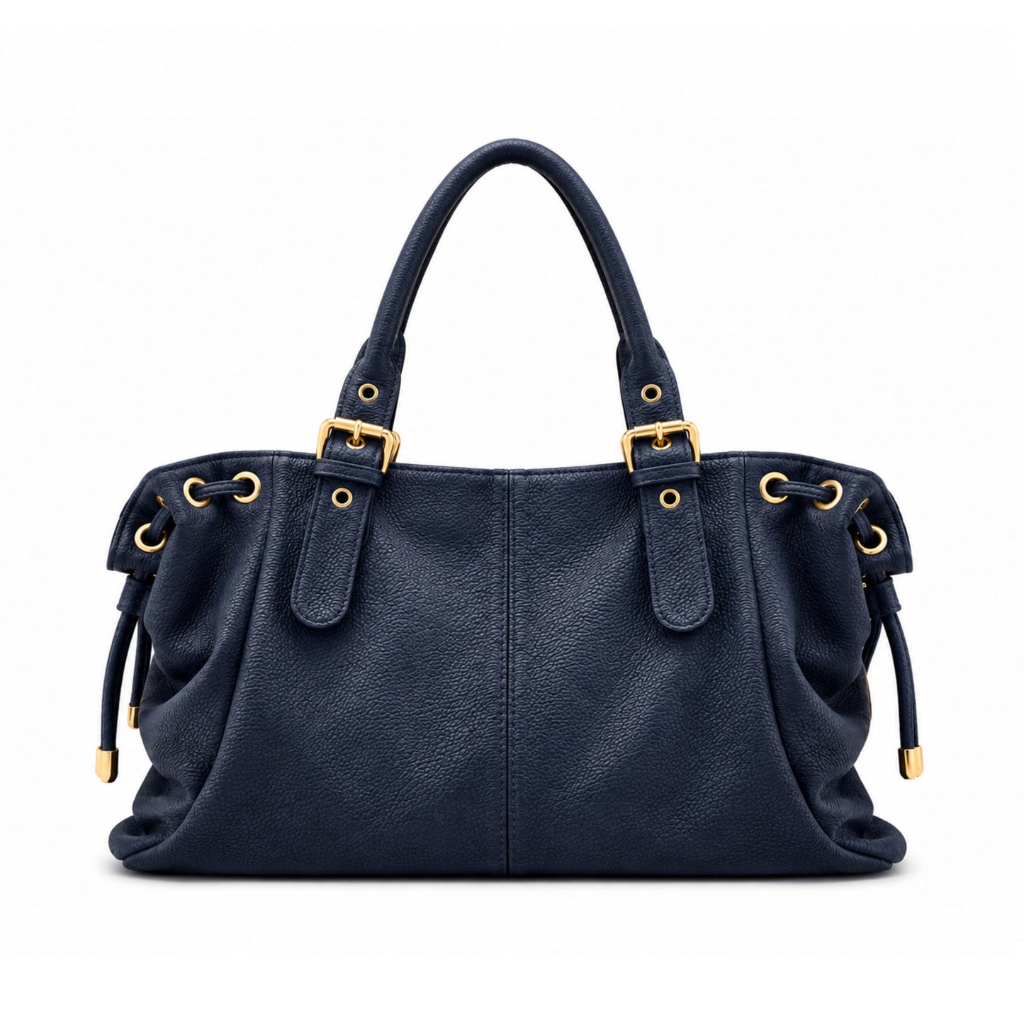 Stockholm Bag L - Navy Grained