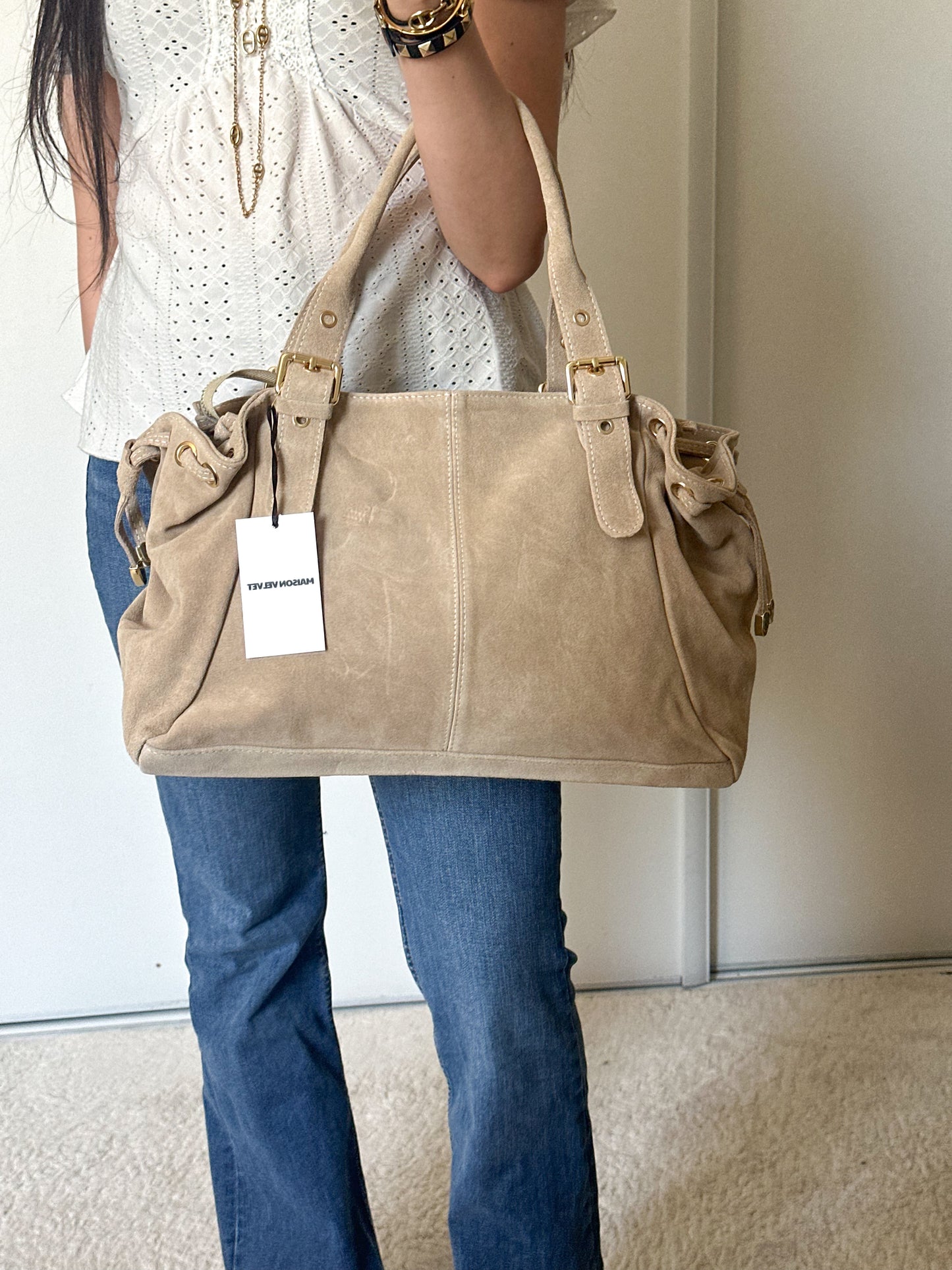 Sac Stockholm L - Taupe clair