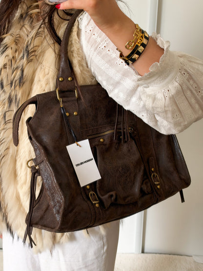 Sac City - Marron chocolat