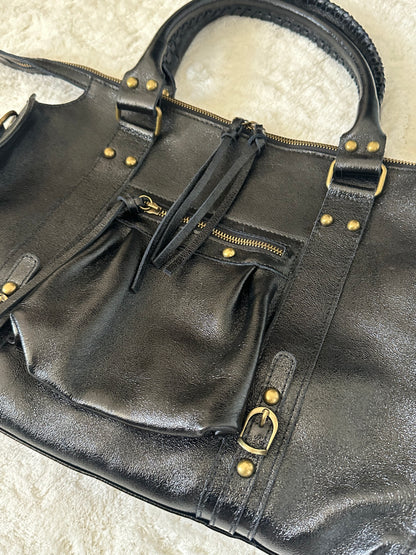 Sac City L - Iridescent Black