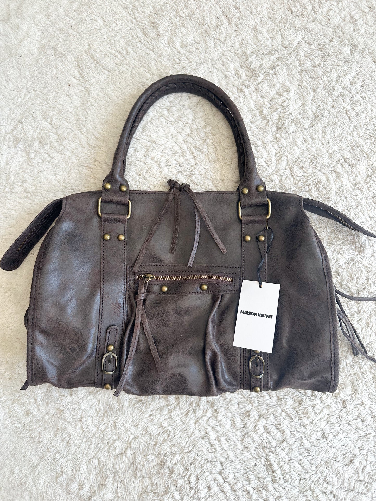 Sac City - Marron chocolat