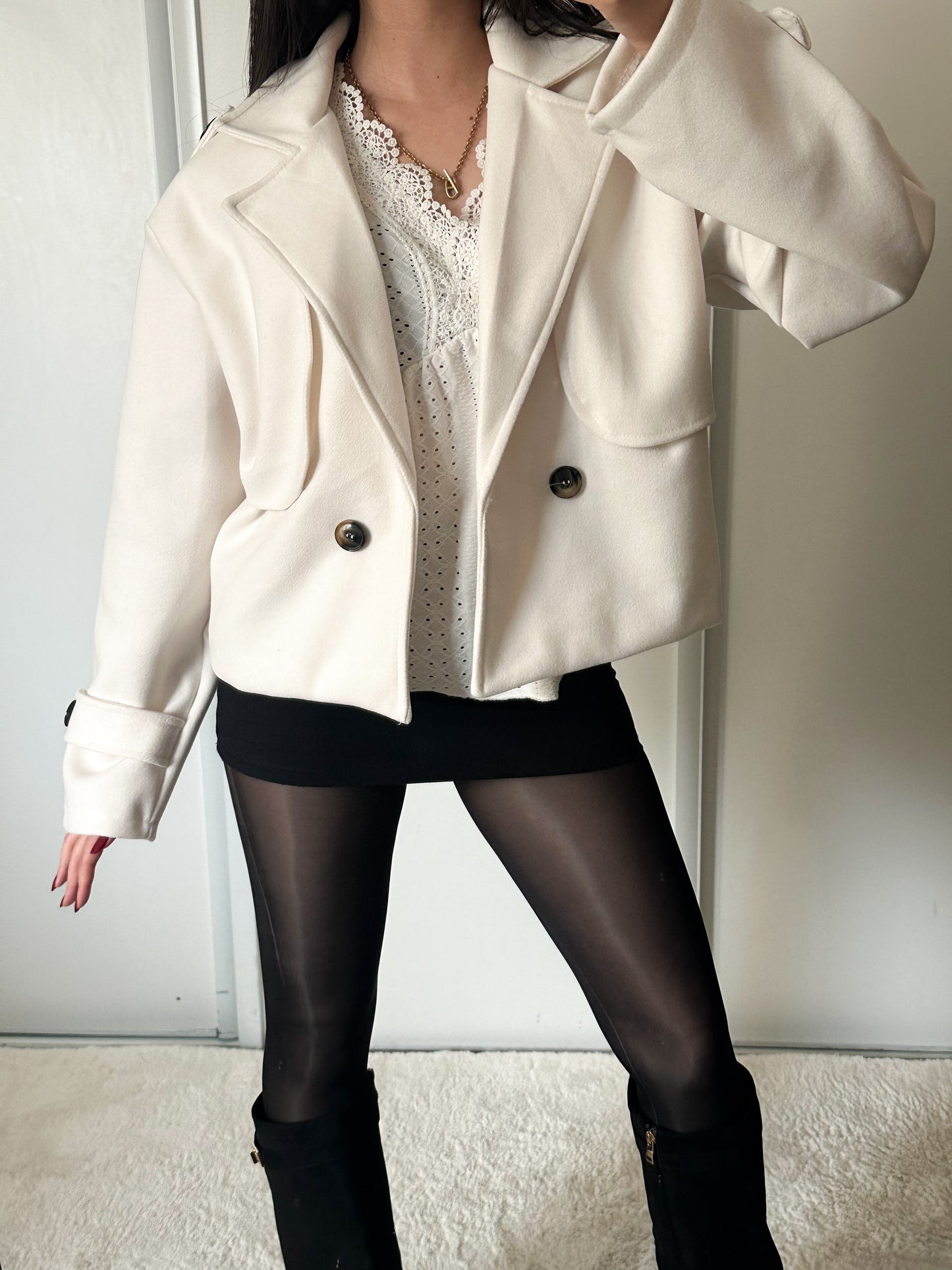 Liz-jas - Beige