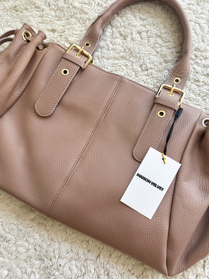 Stockholm Bag L - Old Rose Grained