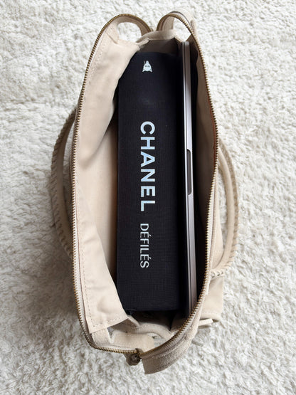 Sac City L - Light taupe suede
