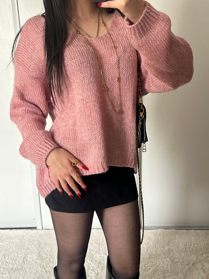 Scarlet Jumper - Pale Pink