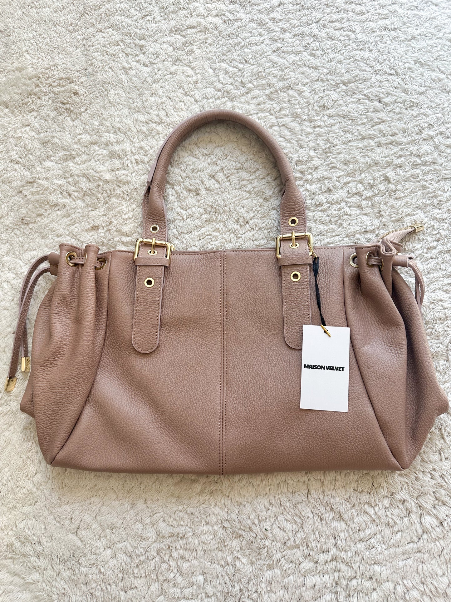 Stockholm Bag L - Old Rose Grained