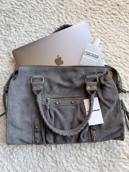 Sac City - Grey suede
