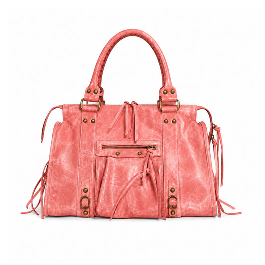 VOORUITBESTELLING VERZONDEN 28/08 - Limited edition: Citytas L glossy - koraal