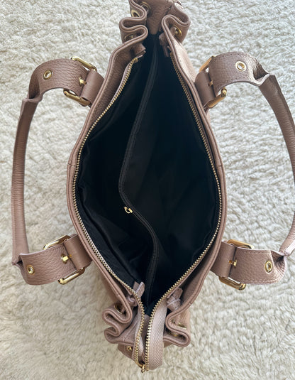 Stockholm Bag L - Old Rose Grained