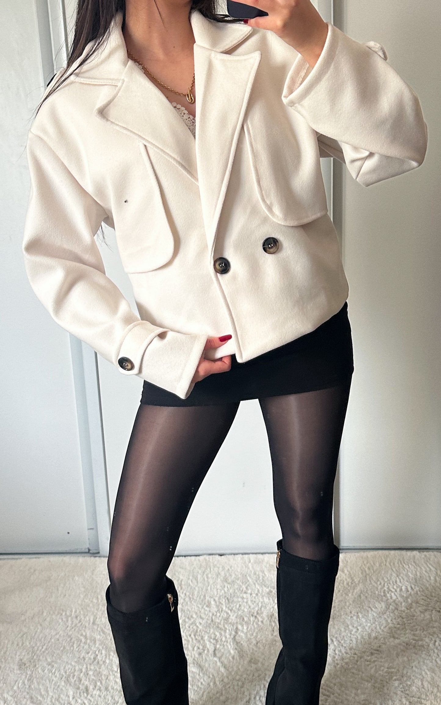 Liz-jas - Beige