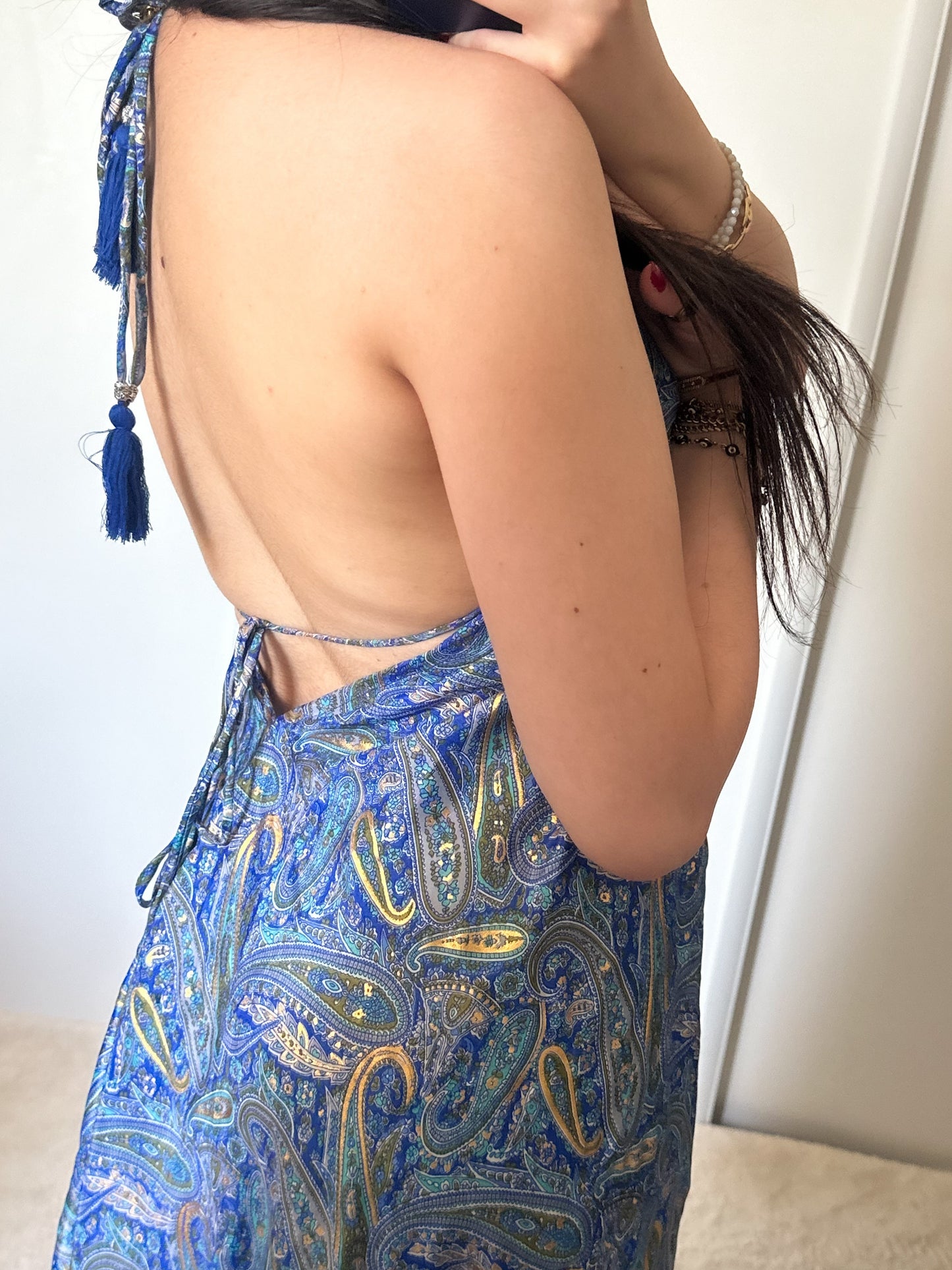Jurk Maia - Marineblauw