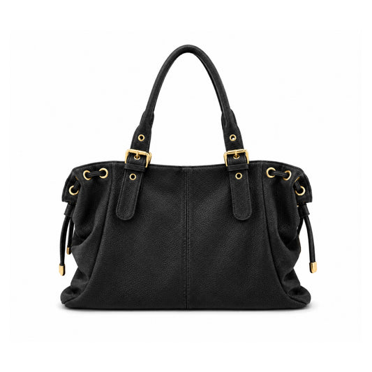 Stockholm L Bag - Grained Black