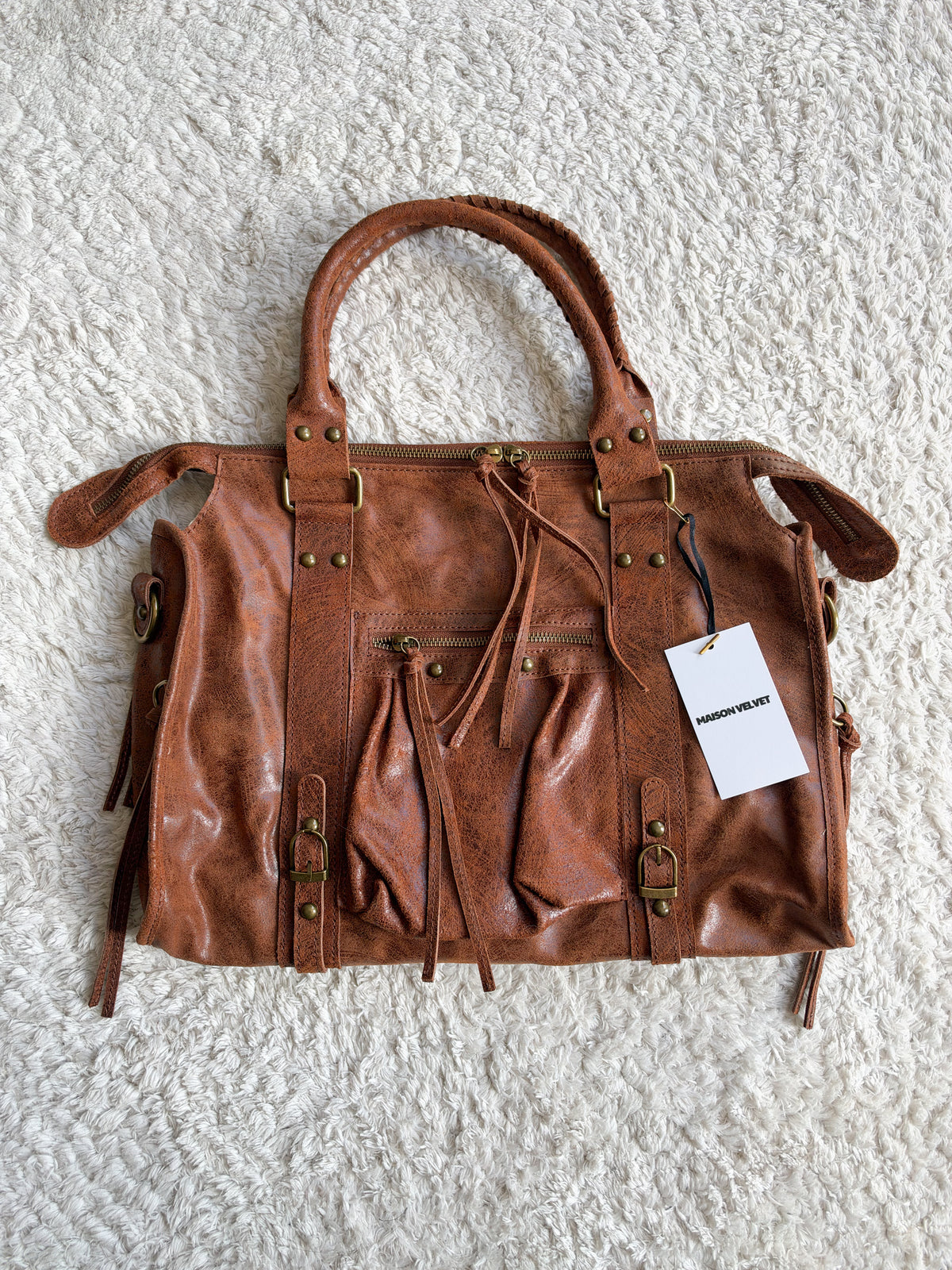 City Bag L - Brown