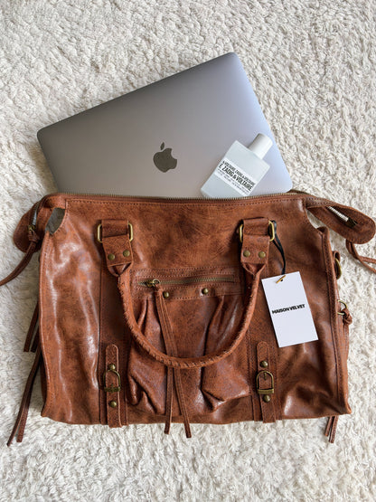 City Bag L - Brown